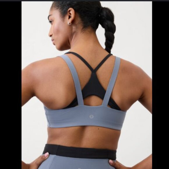 Brand New! Athleta Double Up Sports Bra D-DD/Medium - Picture 2 of 6